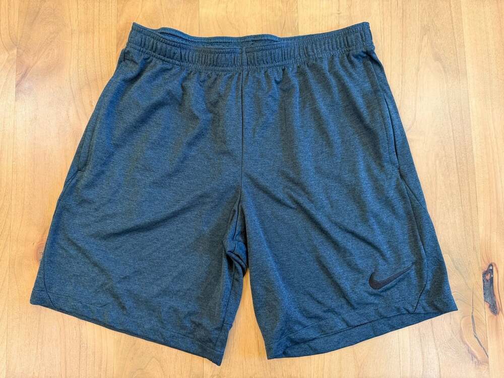 Nike Dri-FIT Heathered Athletic Training Shorts Large slim fit